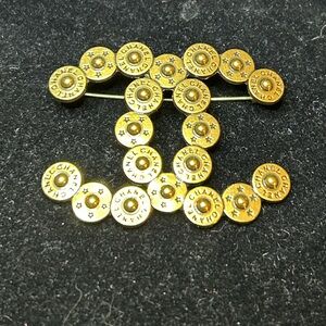 CHANEL Gold Toned 1990’s Broach